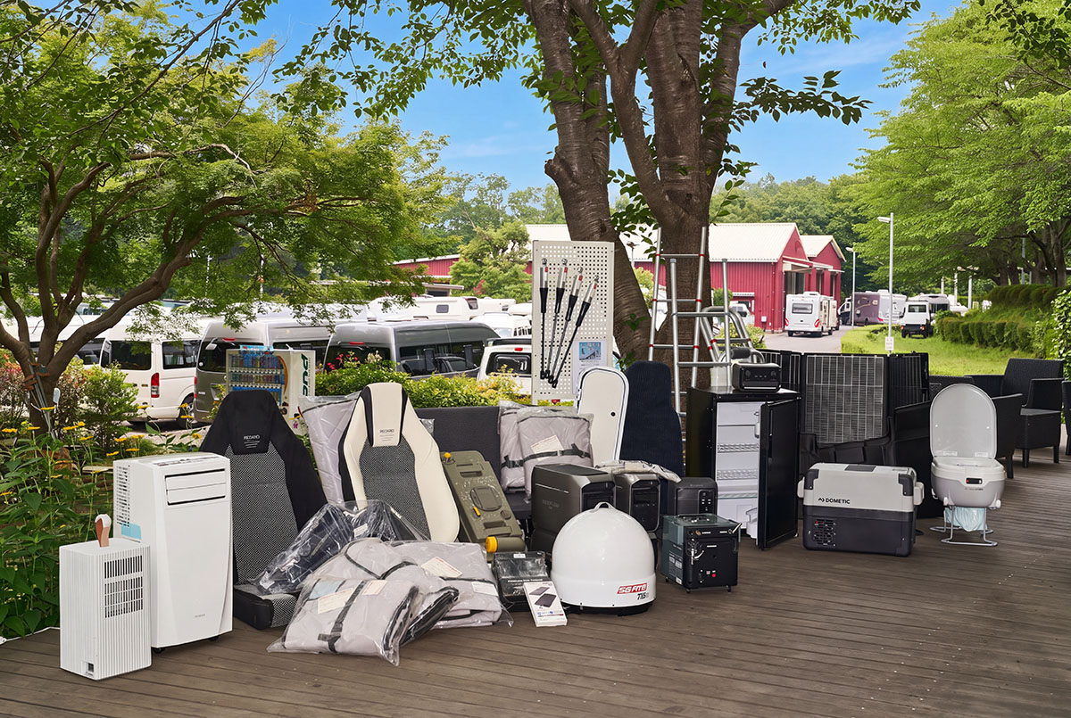 RVランドパーツ ガレージセール 商品ラインナップ